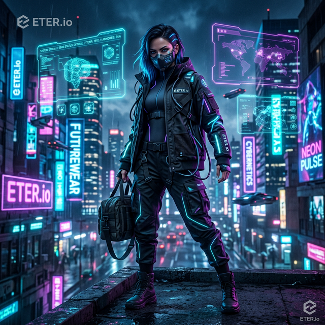 ETER.io - Cyberpunk E-commerce