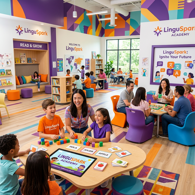 LinguSpark - Language Academy
